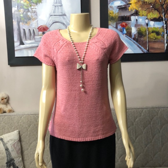 AUGUST SILK KNITS TOP SIZE LARGE - Picture 2 of 8